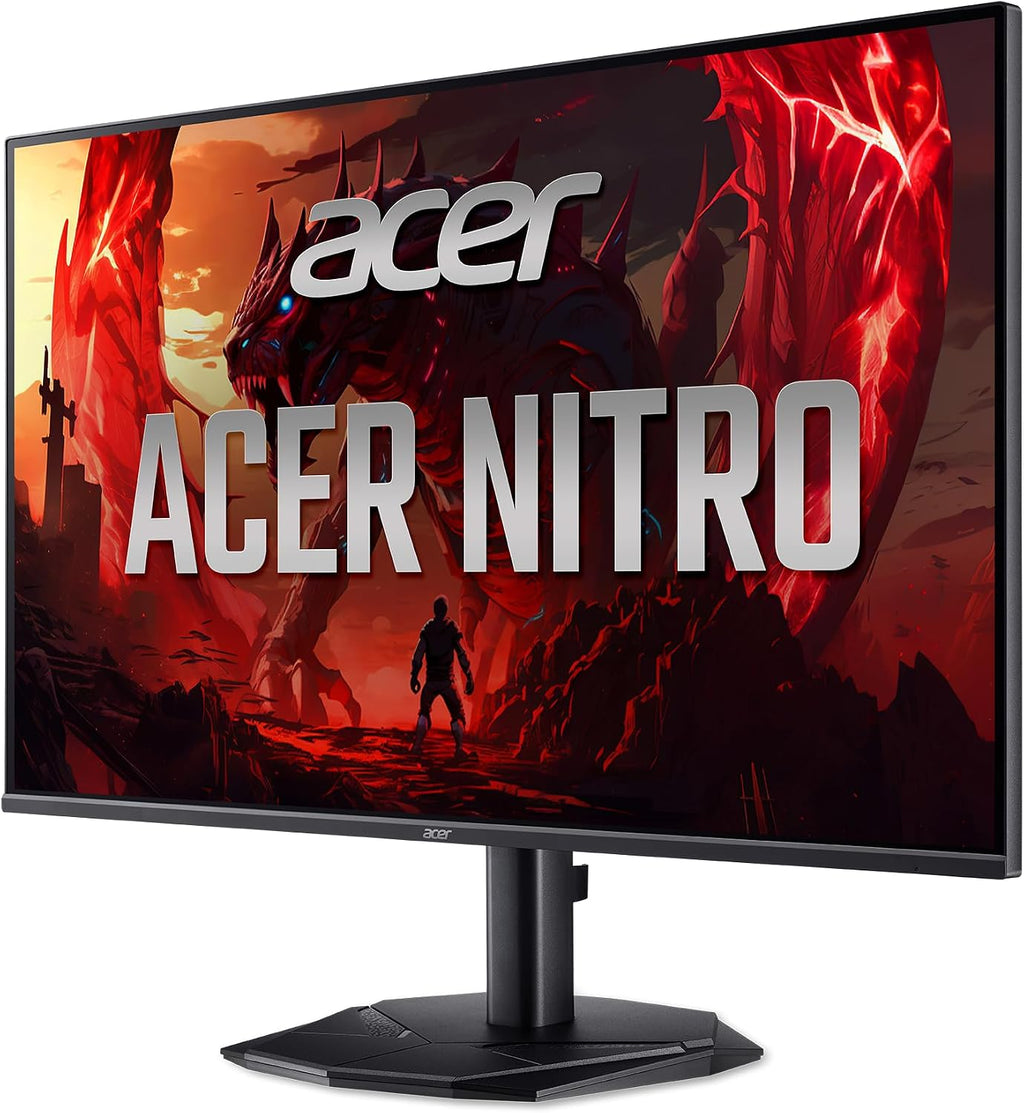 Acer Nitro 23.8' Full HD 1920 x 1080 IPS Gaming Monitor | AMD FreeSync Premium | 240Hz Refresh | Up to 0.5ms | sRGB 99% | HDR 10 Support | 1 x Display Port 1.2 & 2 x HDMI 2.0 | KG240Y W3biip
