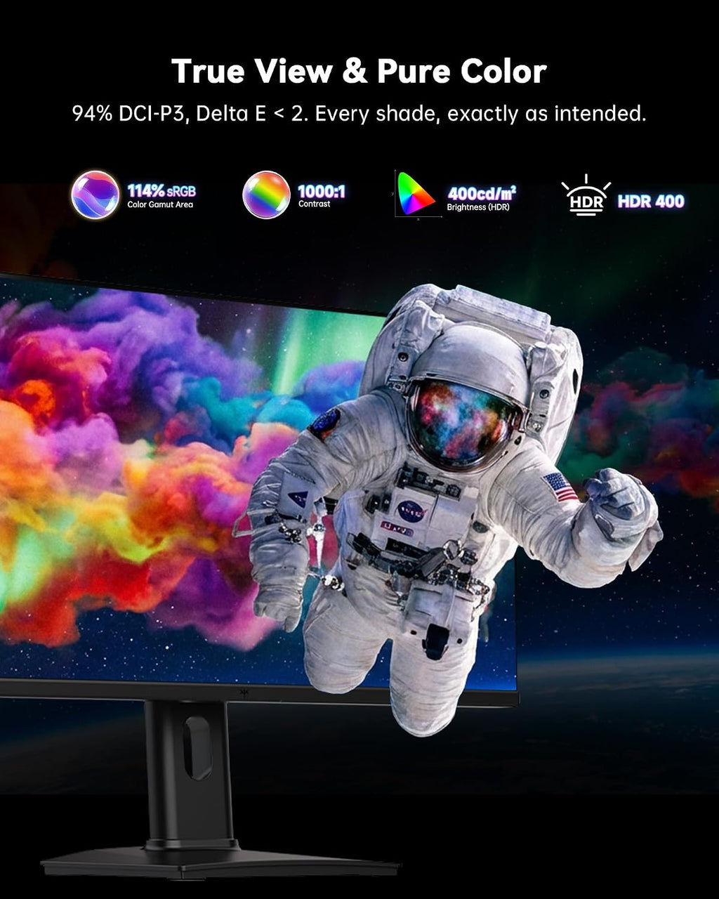 KTC 24.5 Inch 240Hz Gaming Monitor, FHD Computer Monitor Vertical 1080P, Fast IPS Panel, 1ms MPRT, Adaptive Sync, 94% DCI-P3, HDR 400, HDMI DP Ports, Tilt/Pivot/Height Adjustment, VESA Mount, H25T7-3