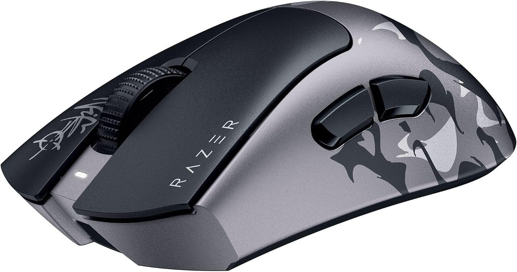 Razer DeathAdder V4 Pro Wireless Gaming Mouse: 57g Lightweight - 8000Hz Polling Rate - Optical Scroll Wheel - Optical Switches Gen-4 - Focus Pro 45K Sensor Gen-2 - Up to 150 Hr Battery - Niko Edition