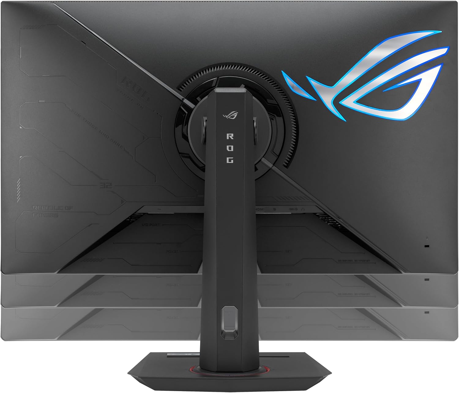 ASUS ROG Strix 32' 4K HDR Gaming Monitor (XG32UCG) – 3840x2160, Dual Mode (4K 160Hz/FHD 320Hz), 0.3ms, Fast IPS, Extreme Low Motion Blur Sync, USB-C, G-SYNC Compatible, Tripod Socket, 3 yr Warranty