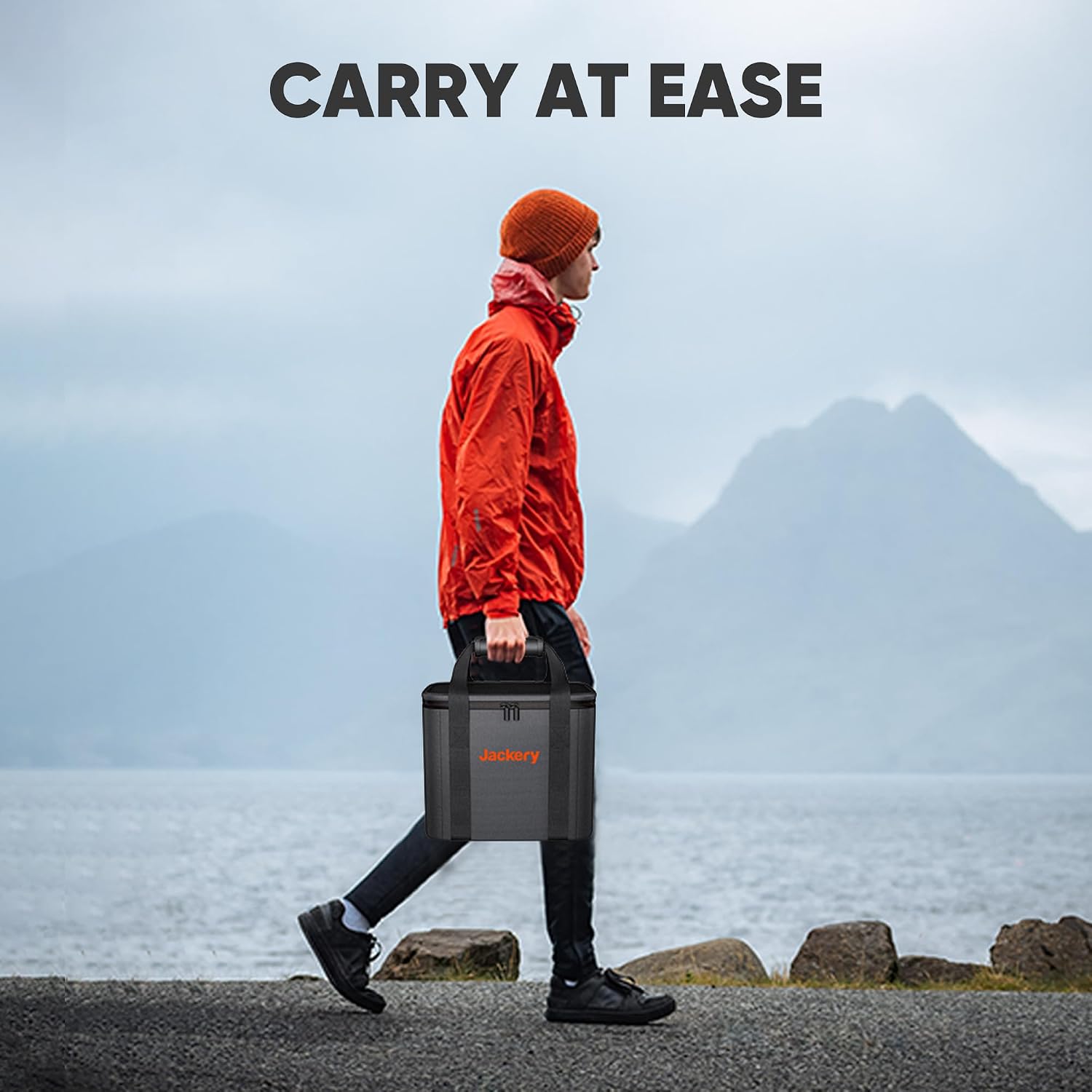 Jackery Portable Power Station Explorer 300 with Carrying Bag, 292Wh Backup LiFePO4 Battery, Solar Generator for Outdoors Camping Travel Hunting Blackout (Solar Panel Optional)