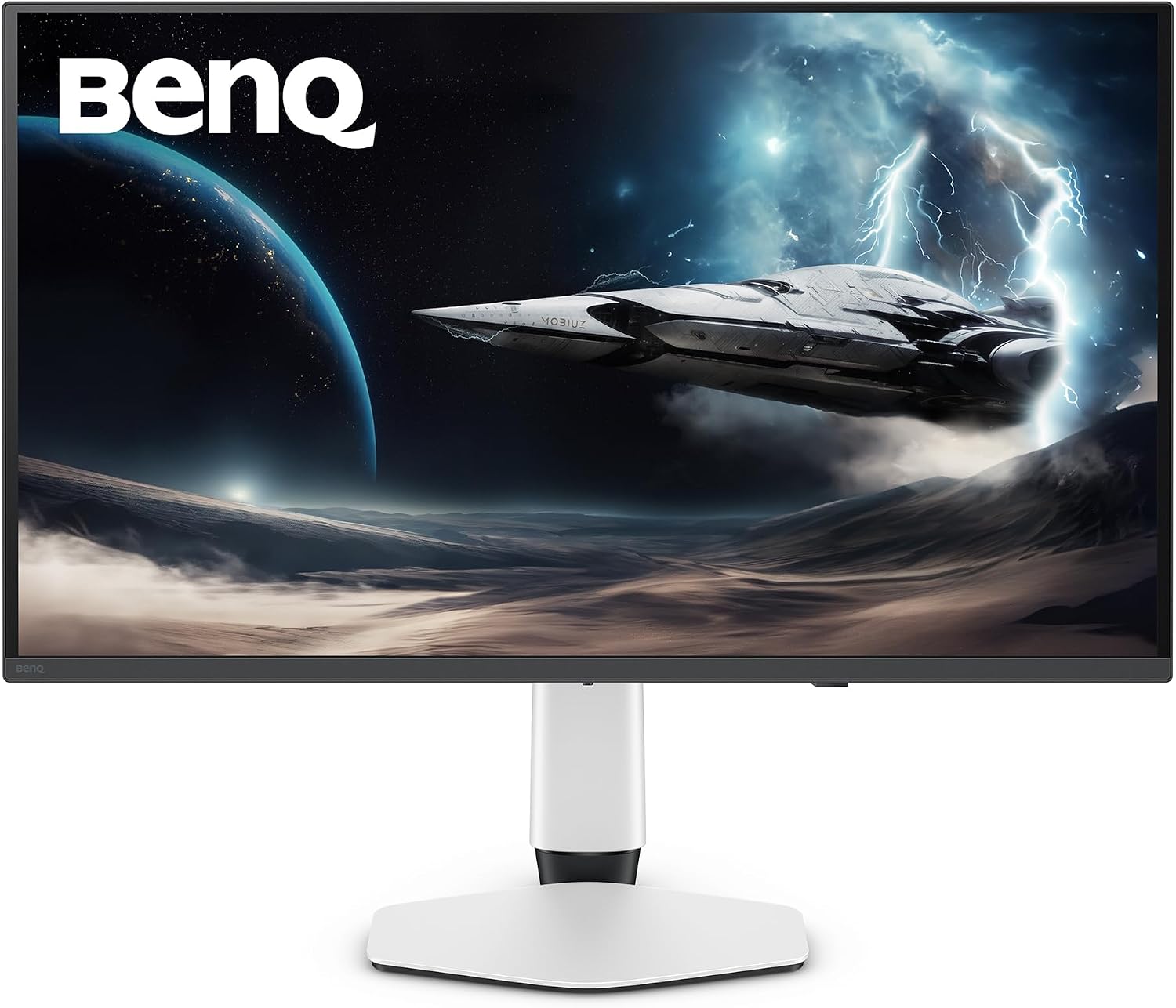 BenQ MOBIUZ EX321UZ 31.5' 4K 4th Gen QD-OLED 240Hz 0.03ms HDMI 2.1, DP2.1a(80Gbps) USB-C 90W Gaming Monitor, 99% DCI-P3, DisplayHDR 400, FreeSync Premium Pro, Remote Controller, 3-Year OLED Warranty
