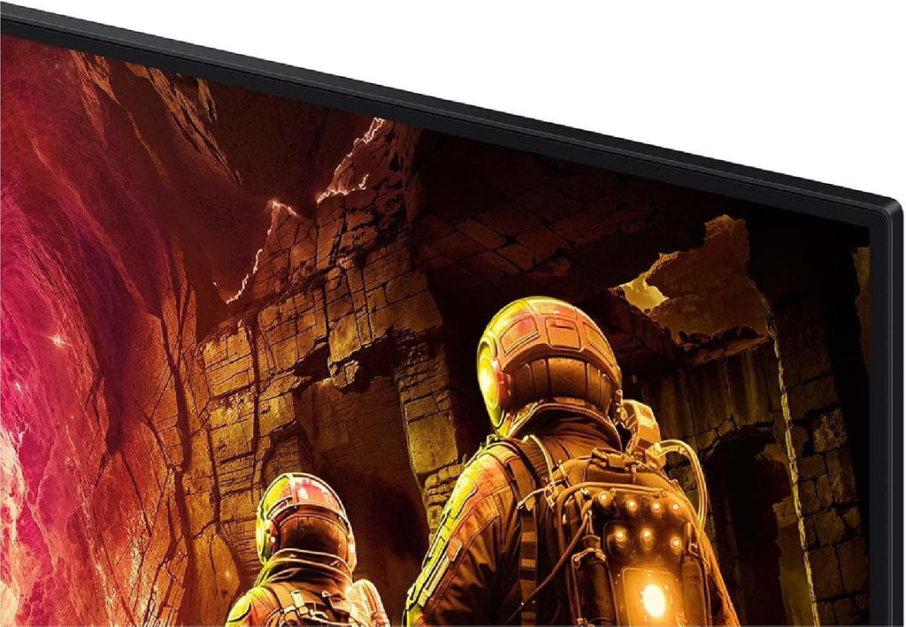 Samsung 32' Odyssey G5 G50F QHD Resolution Gaming Monitor, 180Hz Refresh Rate, Fast IPS Panel, HDR10, NVIDIA G-Sync Compatible, 1ms Response Time (GtG), AMD FreeSync™, Adjustable Stand, LS32FG502ENXZA
