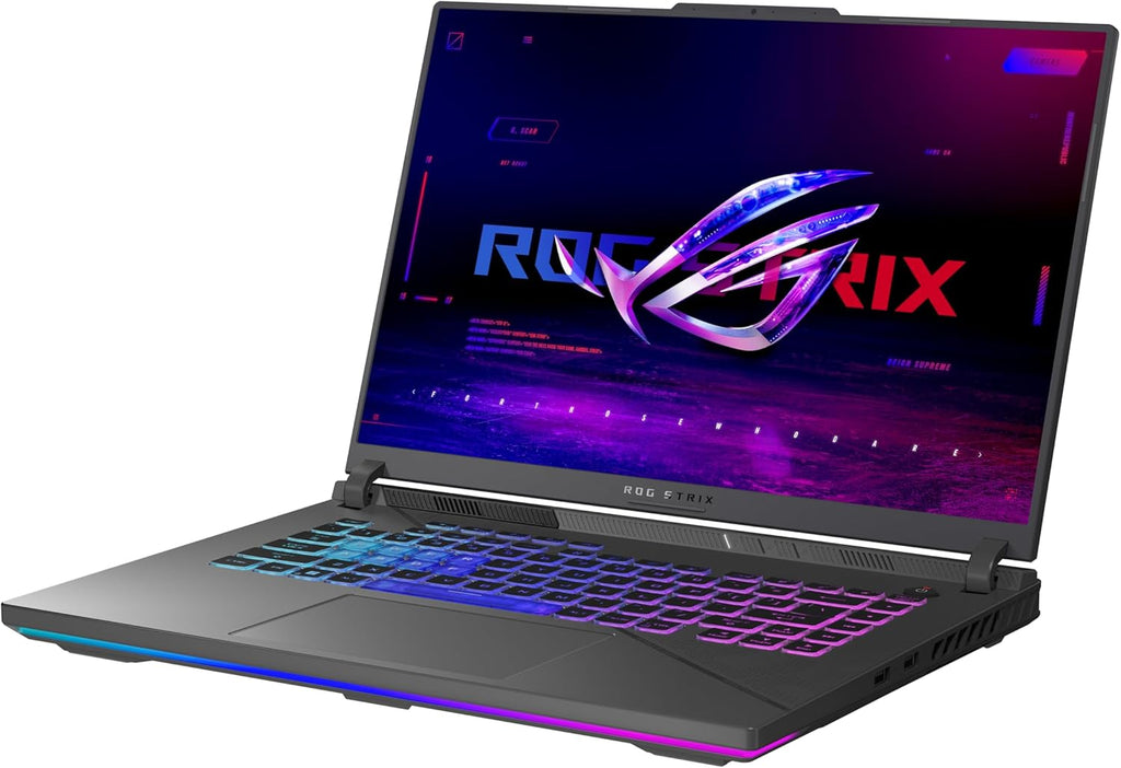 ASUS ROG Strix G16 Gaming Laptop, 16' Nebula Display 16:10 QHD 240Hz, GeForce RTX 4060, Intel® Core™ i9-14900HX, 16GB DDR5-5600, 1TB PCIe SSD, Wi-Fi 6E, Windows 11, G614JVR-ES94