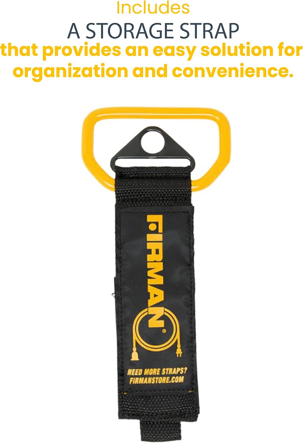 Firman 1815 Natural Gas 25' Extension Hose, 1/2' Quick Connect Hose Kit with Storage Strap – Weather-Proof NG Line for all Tri-Fuel Generators (Except T12071)