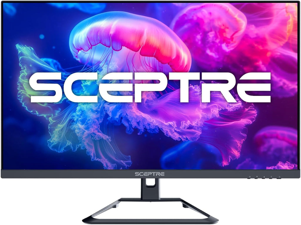 Sceptre Prime 4K IPS 27' 3840 x 2160 UHD Monitor up to 70+Hz DisplayPort HDMI 100% sRGB Build-in Speakers, Machine Black 2026 (U275W-UPT Series)