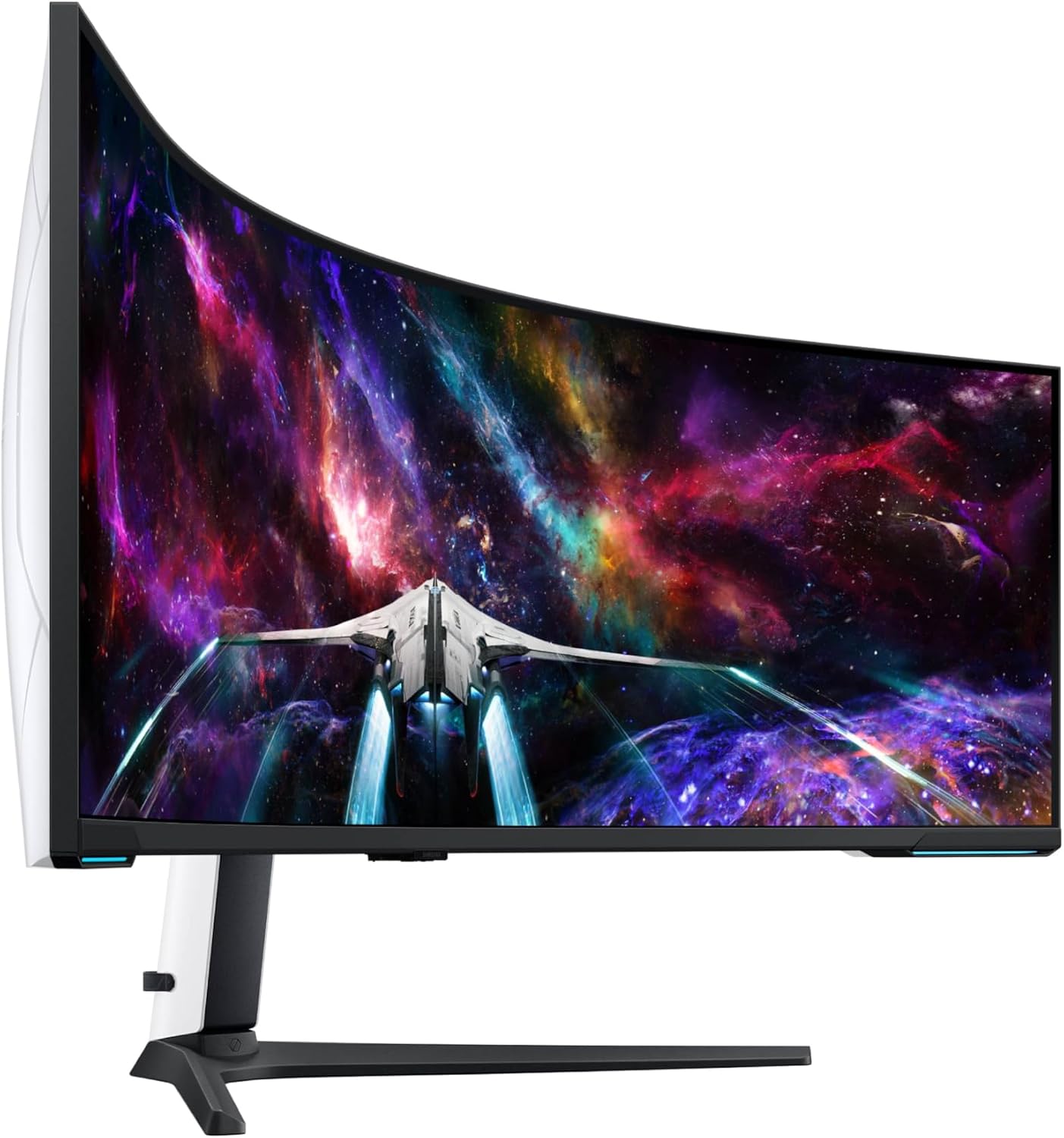 Samsung 57' Odyssey Neo G9 (G95NC) Series Dual 4K UHD 1000R Curved Gaming Monitor, 240Hz, 1ms with DisplayPort 2.1, Quantum Mini-LED, DisplayHDR 1000, AMD FreeSync Premium Pro, LS57CG952NNXZA