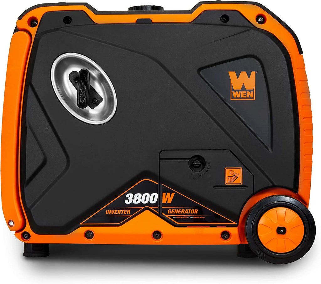 WEN Super Quiet 3800-Watt RV-Ready Portable Inverter Generator with Fuel Shut-Off and Electric Start (56380i)