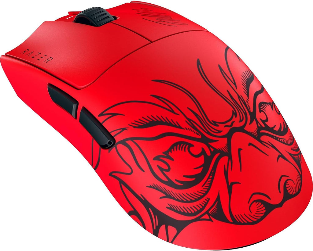 Razer Viper V3 Pro Wireless Esports Gaming Mouse: Symmetrical - 54g Lightweight - 8K Polling - 35K DPI Optical Sensor - Gen3 Optical Switches - 8 Programmable Controls - 95 Hr Battery - Faker Edition