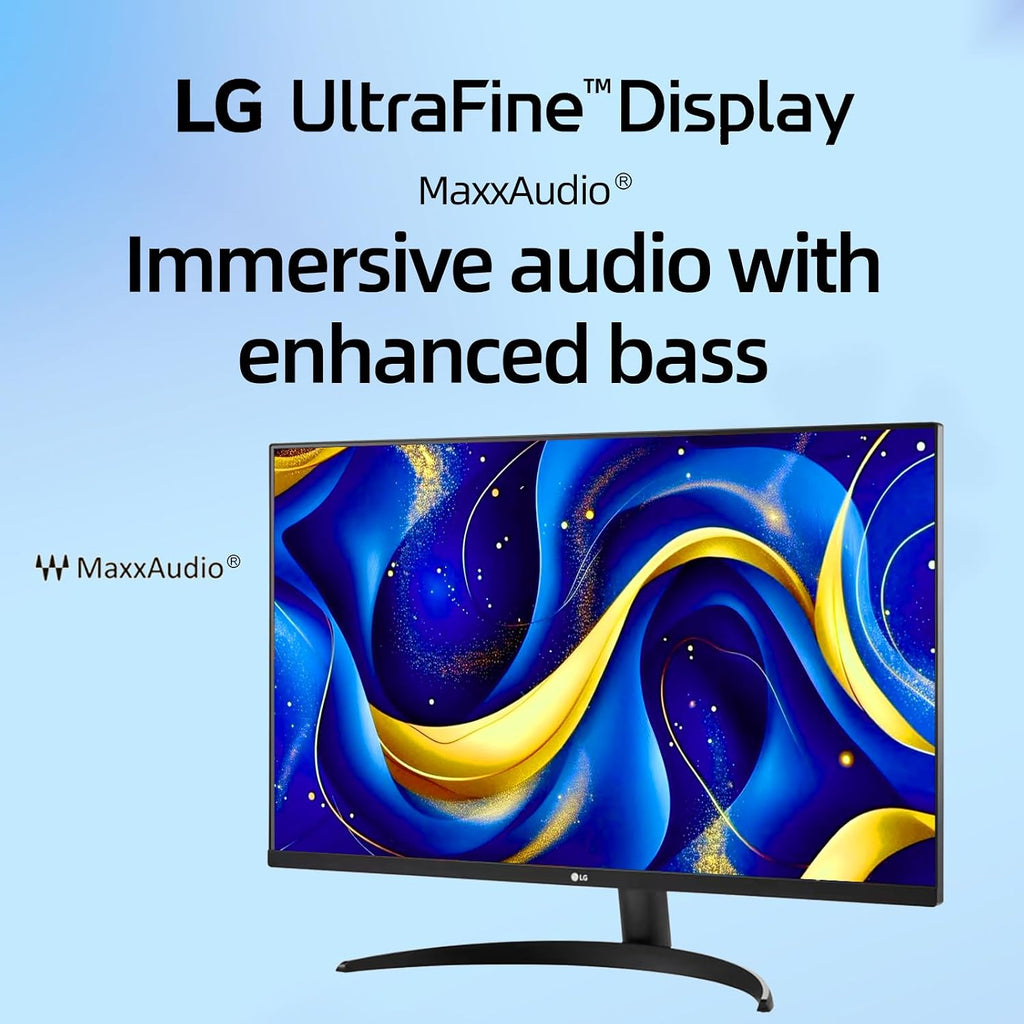 LG 32 inch 4K UHD (3840 x 2160) Ultrafine Computer Monitor, HDR10, 90% DCI-P3, Dynamic Action Sync, OnScreen Control, Built-in Speakers, Black Stabilizer, Flicker Safe, Tilt Adjustment