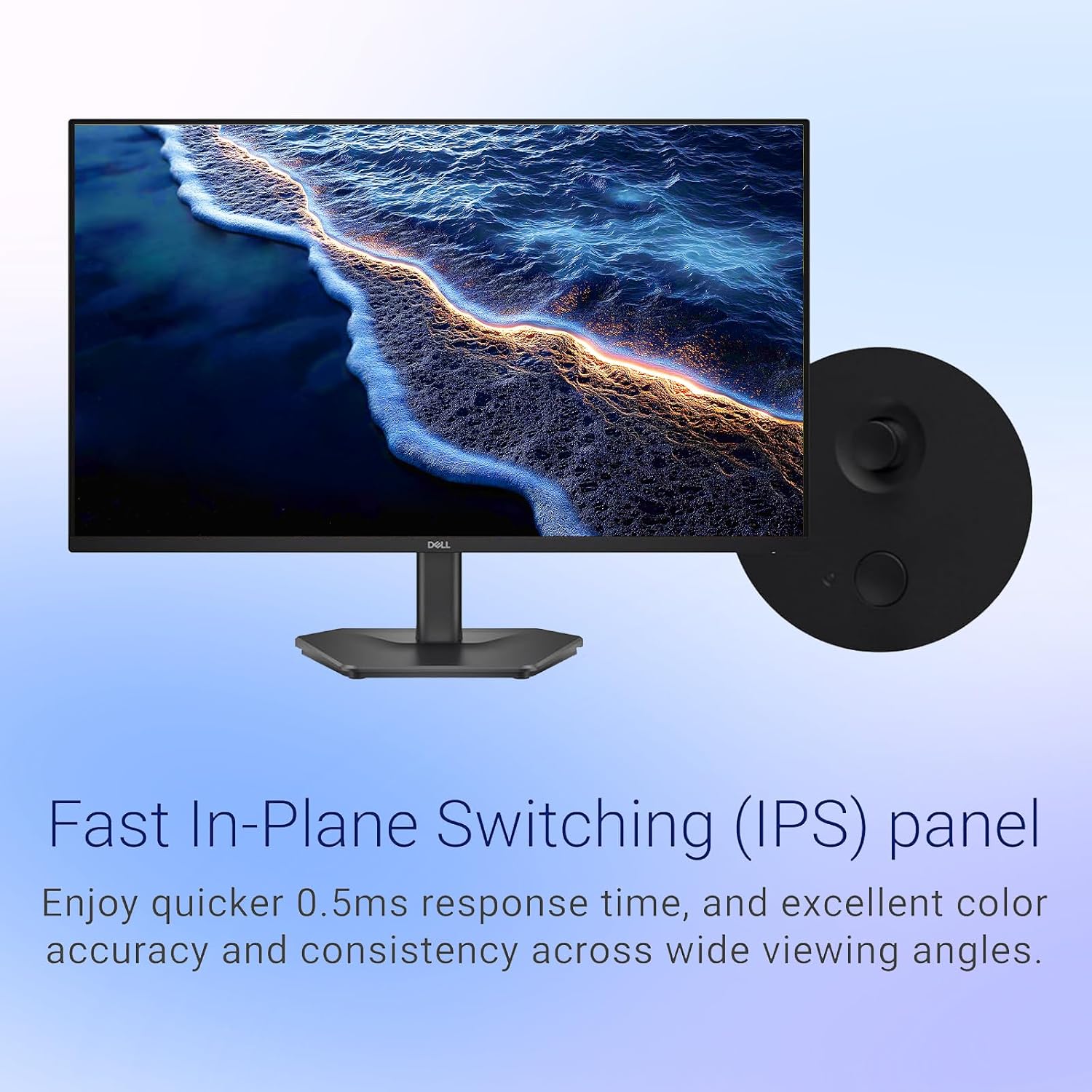 Dell G27 Series Gaming Monitor - 27' FHD (1920x1080) 240 Hz 16:9 Display, 0.5ms Response time, 99% RGB Display AMD FreeSync, 2X HDMI, Anti Glare, DisplayPort 1.4, Tilt Adjustable - Black