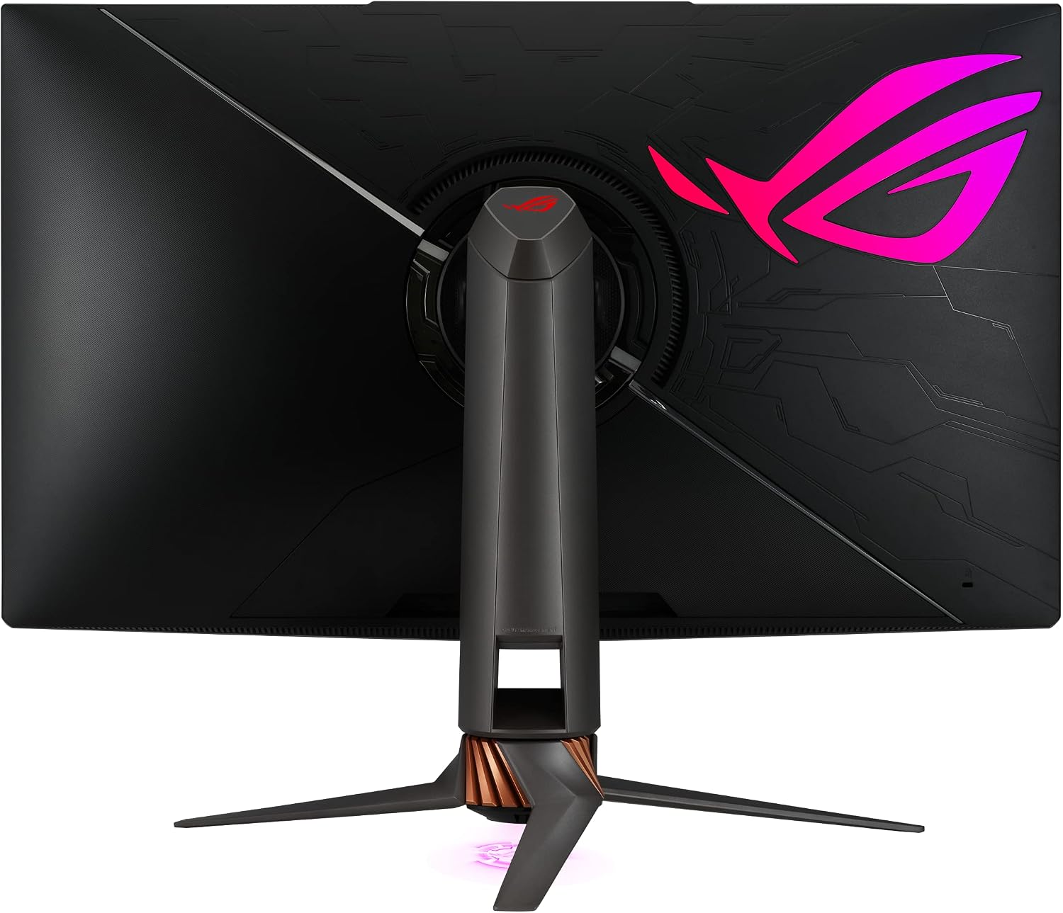 ASUS ROG Swift 32' 4K HDR 144Hz DSC Gaming Monitor (PG32UQX) - UHD (3840 x 2160), Mini-LED IPS, G-SYNC Ultimate, Local dimming, Quantum Dot Technology, DisplayHDR 1400, Eye Care, DisplayPort, HDMI
