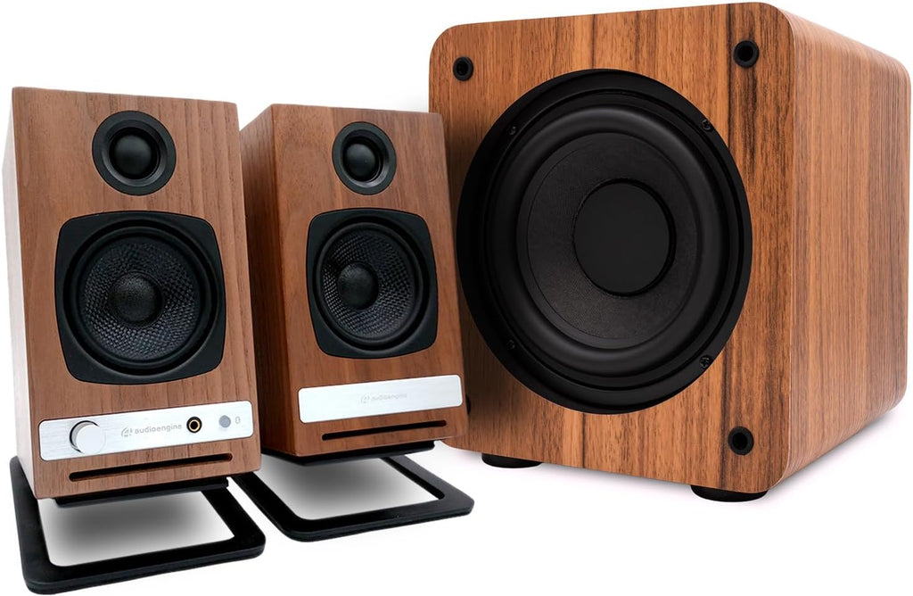 Audioengine A2-HD (HD3) Bluetooth PC and Computer Desktop Speakers with aptX HD - USB, RCA, Headphone