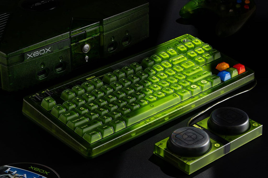 8BITDO Retro 87-Key Wireless RGB Mechanical Gaming Keyboard - Xbox Edition