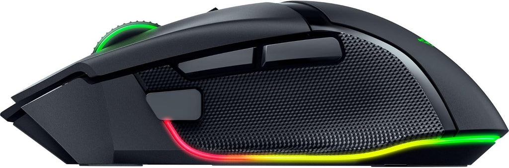 Razer Basilisk V3 Pro 35K - Fully Customizable Wireless Ergonomic Gaming Mouse with Chroma RGB - 35K Optical Sensor (Configurable Tilt Wheel, 13 Customizable Controls) Black