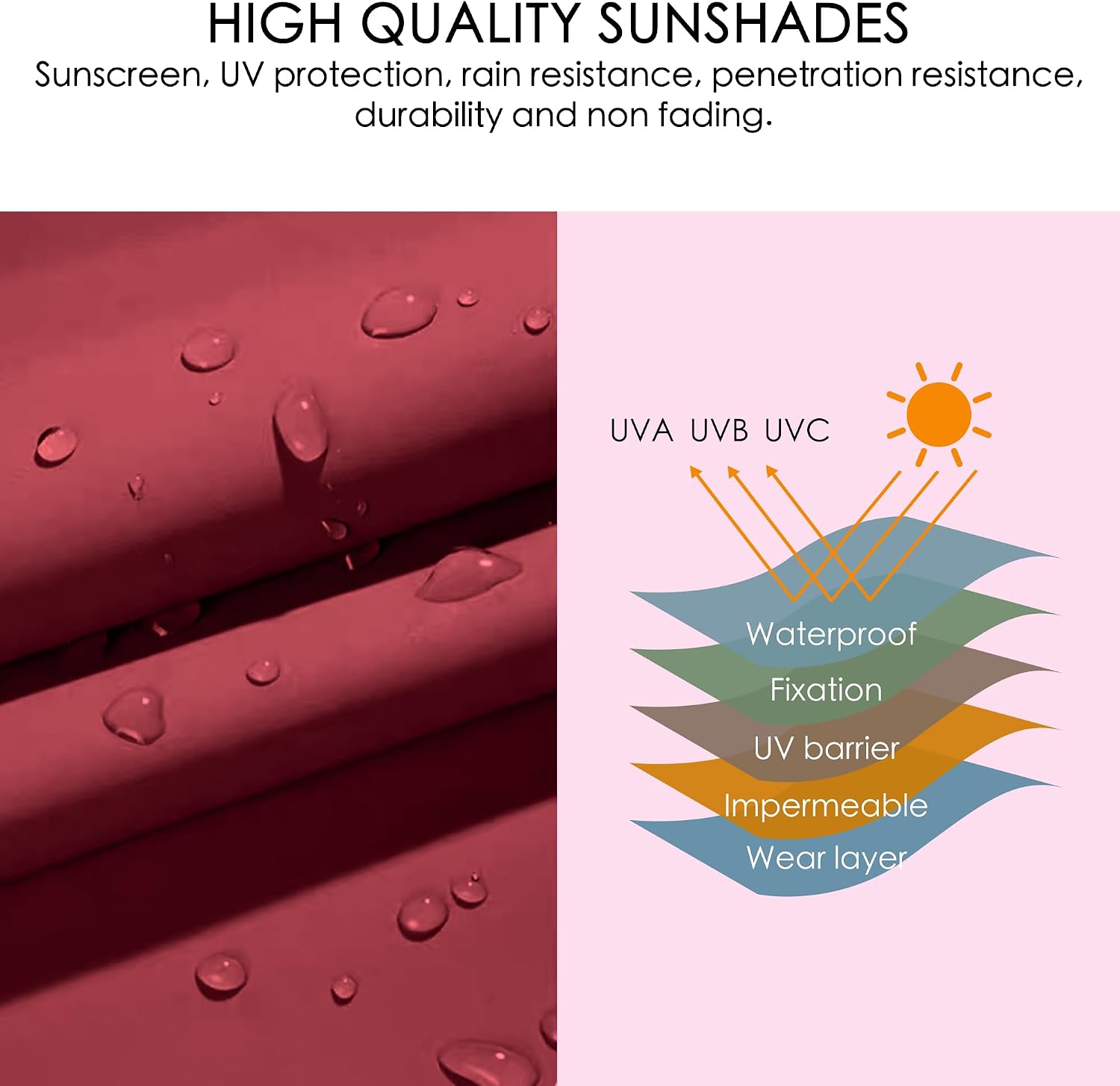 Kozyard Morgan Outdoor Retractable Pergola with Sun Shade Canopy Patio Aluminum Pergola Shelter for Backyard Deck Garden Modern Metal Grill Gazebo (10' x 10', Burgundy)