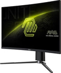 msi MAG 27CQ6PF 27-inch IPS 2560 x 1440 (QHD) Computer Monitor, 180Hz, Adaptive-Sync, HDMI, Display Port, VGA Port, VESA Mountable, Tilt, Height Adjustable, Speaker, 0.5ms, Black