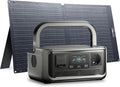 ALLPOWERS VOLIX P300 Portable Solar Generator: 300W (600W Peak)/256Wh,LiFePO4 Battery,UPS<20ms,Fast Charge to 80% in 1h Includes SOLAX SE100 100W Folding Solar Panel for Home,Emergencies&Outdoor Use