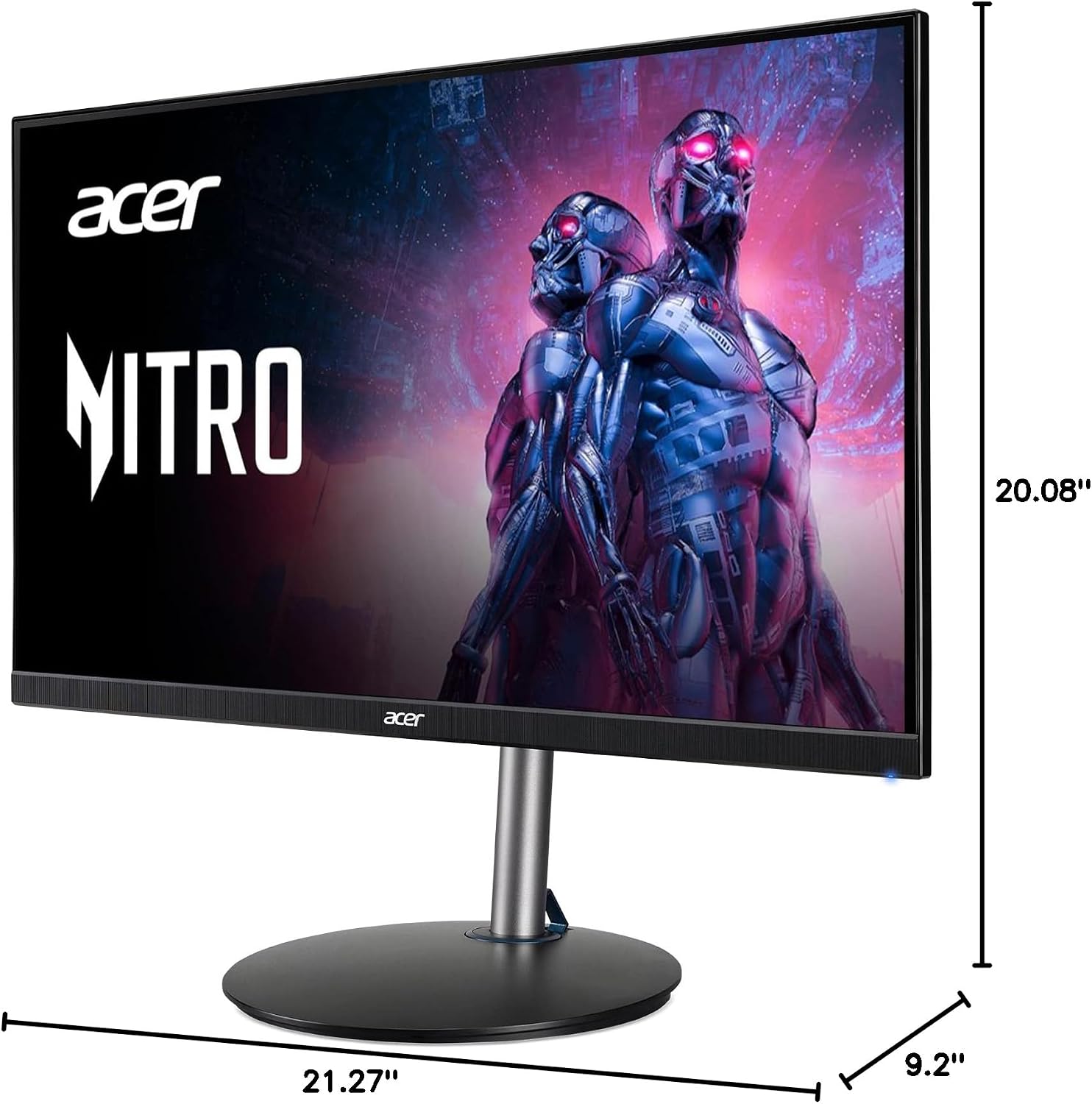 acer Nitro XFA243Y Sbiipr 23.8' Full HD (1920 x 1080) VA Gaming Monitor | AMD FreeSync Premium Technology | 165Hz Refresh Rate | 1ms VRB | HDR 10 | 1 Display Port 1.2 & 2 HDMI 2.0 Ports,Black