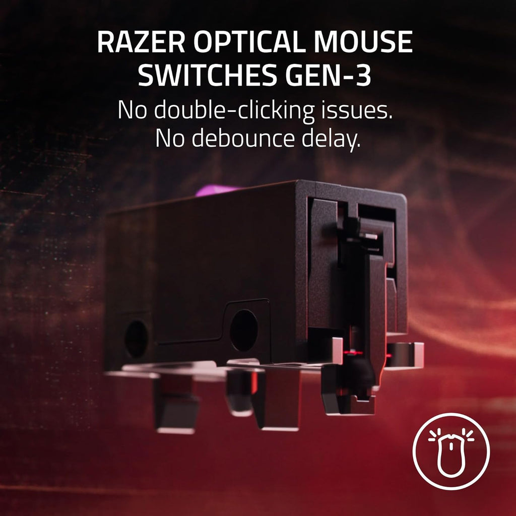Razer Viper V2 Pro HyperSpeed Wireless Gaming Mouse: 59g Ultra Lightweight - Optical Switches Gen-3-30K DPI Optical Sensor - 90 Hour Battery - USB Type C Cable Included - PUBG: Battleground Edition