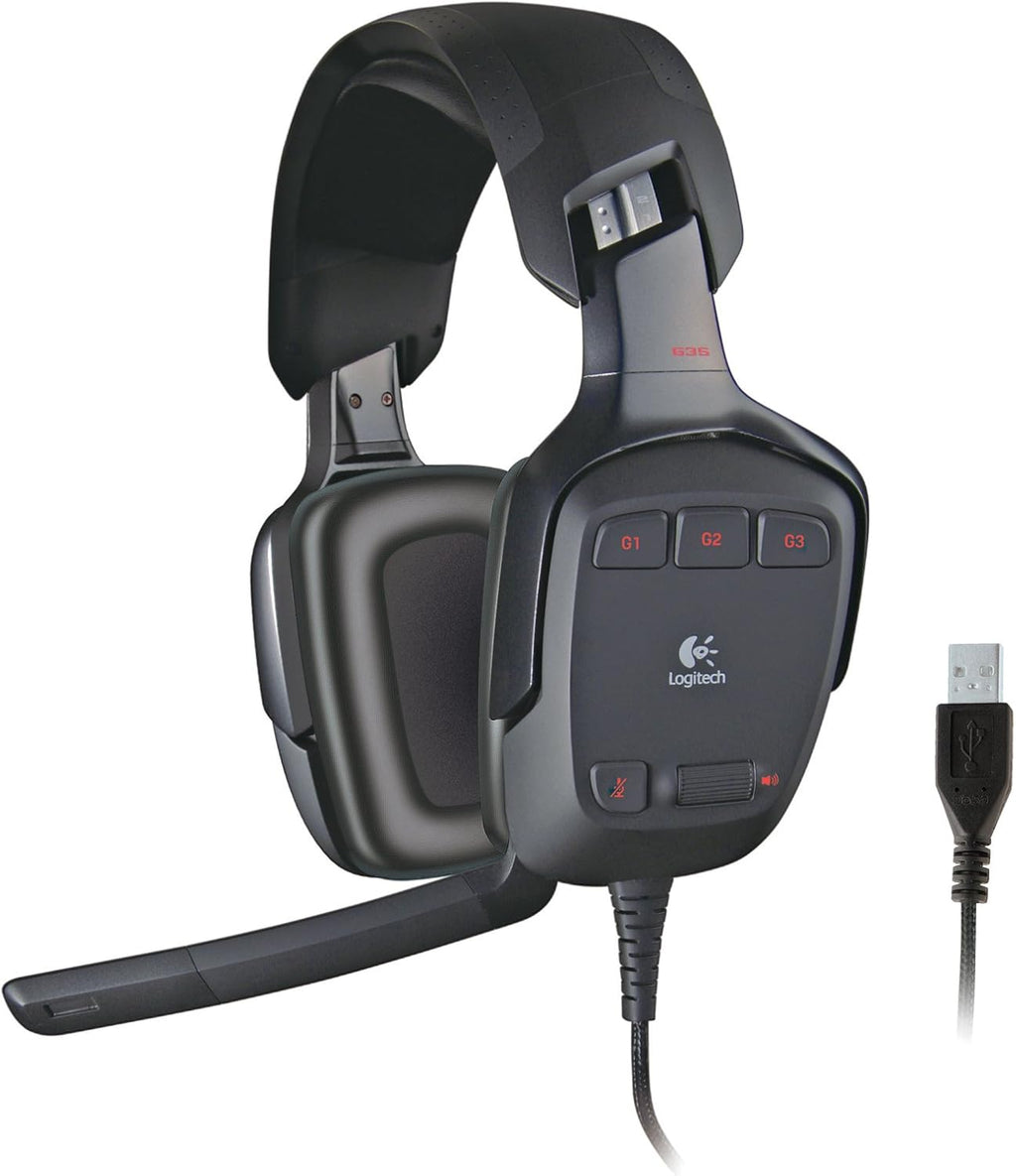 Logitech G35 7.1-Channel Surround Sound Gaming Headset