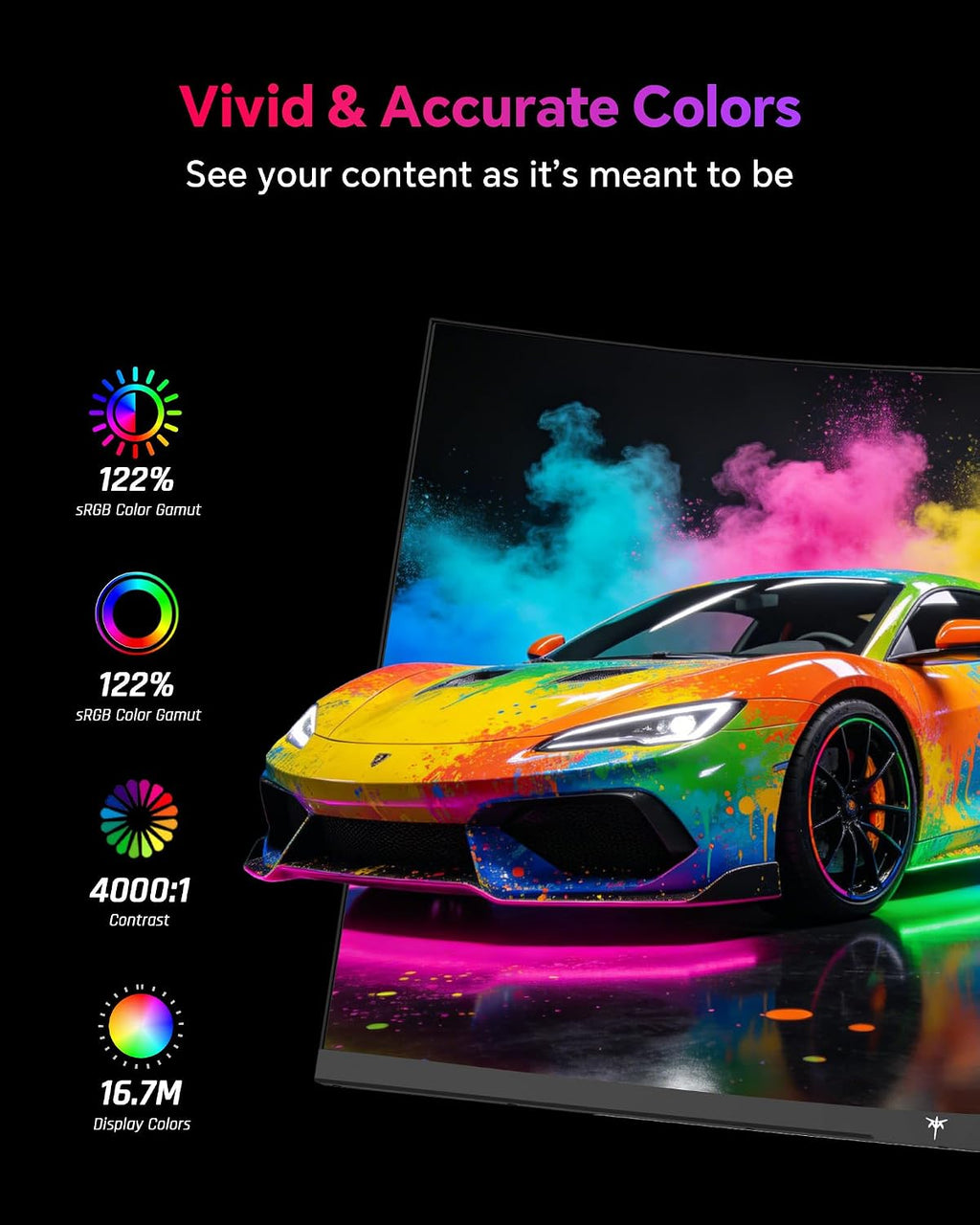 KTC 32 Inch 240Hz Curved Gaming Monitor, 2K 1440P PC Computer Monitor 1000R, 1ms (MPRT), 4000:1 Contrast, 122%sRGB, Adaptive Sync, HDMI Display Port, Tiltable, VESA Mount, H32S25E