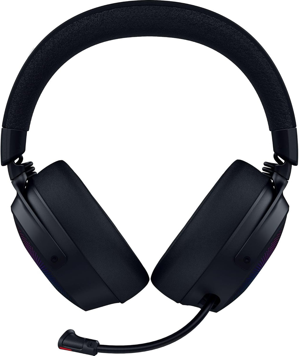 Razer Kraken V4 Pro Wireless Gaming Headset: OLED Control Hub - HD Haptics - 2.4GHz Wireless - Bluetooth - USB - 3.5 mm - Super Wideband Mic - For PC, Mac, PS5, Nintendo Switch, Steam Deck, Smartphone