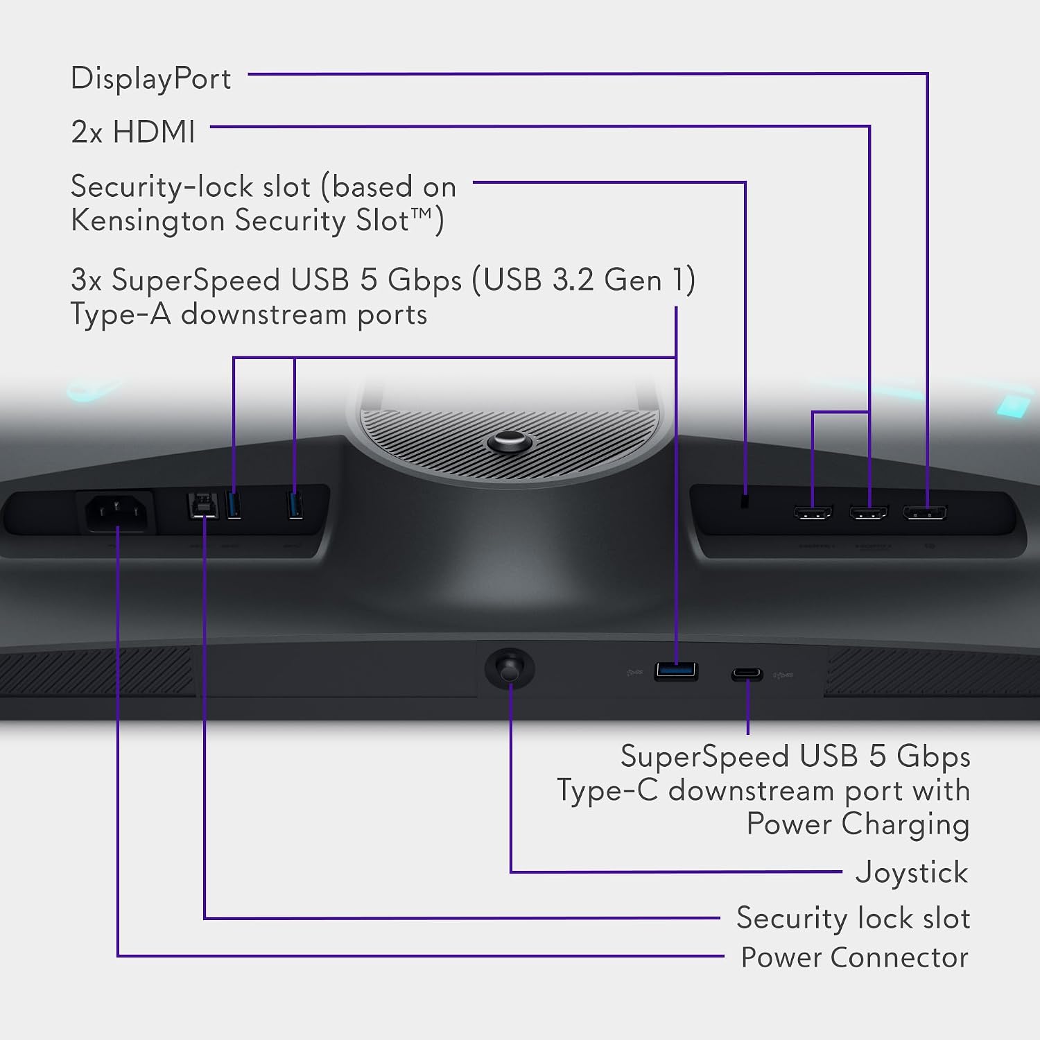 Alienware 27 4K Dual-Resolution Gaming Monitor - AW2725QF - 4K at 180Hz and FHD at 360Hz, 0.5ms GTG 1ms GTG (Extreme Mode), VESA AdaptiveSync, NVIDIA G-SYNC Compatible, HDMI/DP/USB 3.2 Gen1 - Black