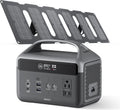 Portable Power Station with Foldable Solar Panels 40w, DaranEner 300w Lifepo4 Battery 60W USB-C Pd, 192Wh Fast Recharge Home Backup Power Bank, Lightweight Solar Generator for Camping, Outdoor Travel