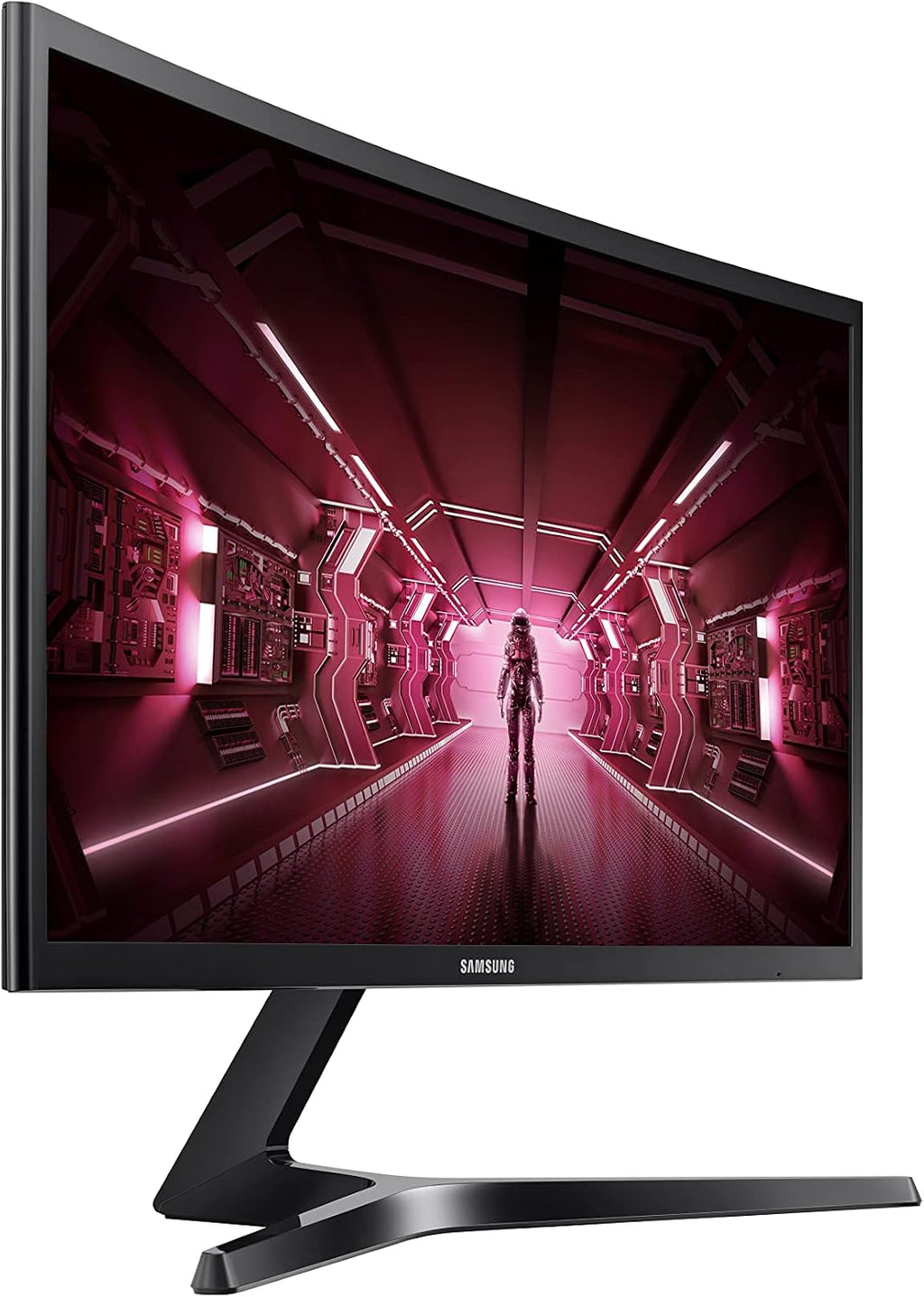 SAMSUNG 24-Inch CRG5 144Hz Curved Gaming Monitor (LC24RG50FQNXZA) â€' Computer Monitor, 1920 x 1080p Resolution, 4ms Response, FreeSync, Game Mode, HDMI