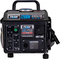 Pulsar G1200SG 1,200W Carrying Handle Gas-Powered Portable Generator, 1200w, Black/Gray