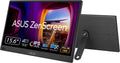 ASUS ZenScreen 15.6' Portable Monitor for Laptop (MB169CK) - Dual USB-C, Mini-HDMI, Plug & Play External Screen for Travel Dual Setup, Full HD, IPS, Anti-Glare Surface, 360° Kickstand, 3yr Warranty