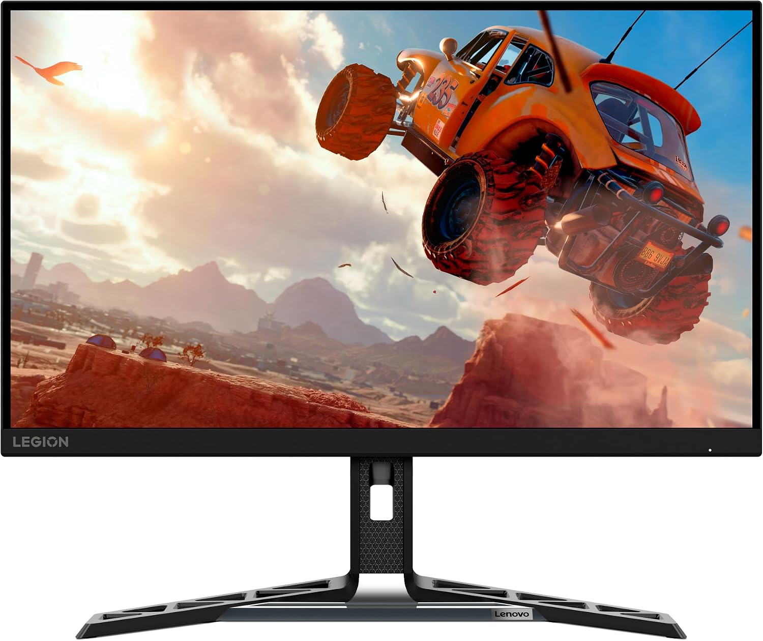 Lenovo Legion R27qe Gaming Monitor, 27' QHD Display, 180Hz, 0.5ms Response, AMD FreeSync, HDR400, Lift/Tilt/Pivot/Swivel Stand, HDMI 2.1 and DisplayPort 1.4, 450 nits, Black