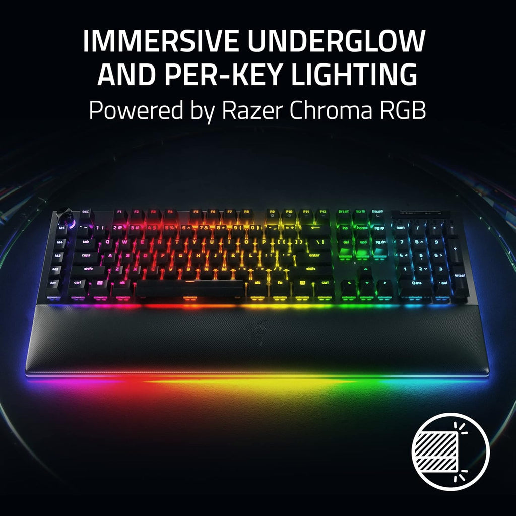 Razer Blackwidow V4 Pro Keyboard USB QWERTY Us International, W128562967 (USB QWERTY Us International Black)