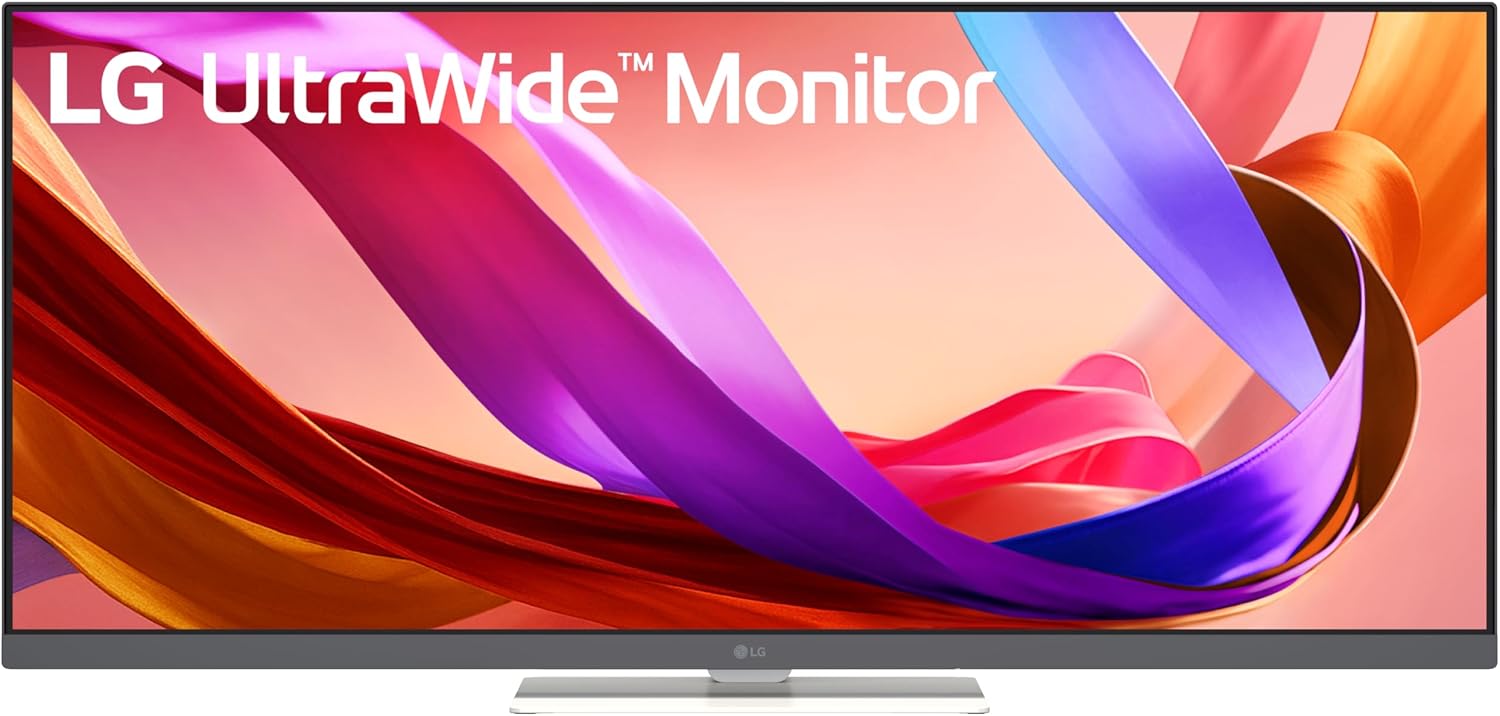 LG 34U530A-W 34-inch UltraWide WFHD (2560 x 1080) IPS Wide Computer Monitor, 100Hz, VESA DisplayHDR 400, HDMI, DisplayPort, USB Type-C, Tilt/Height/Swivel Stand, White