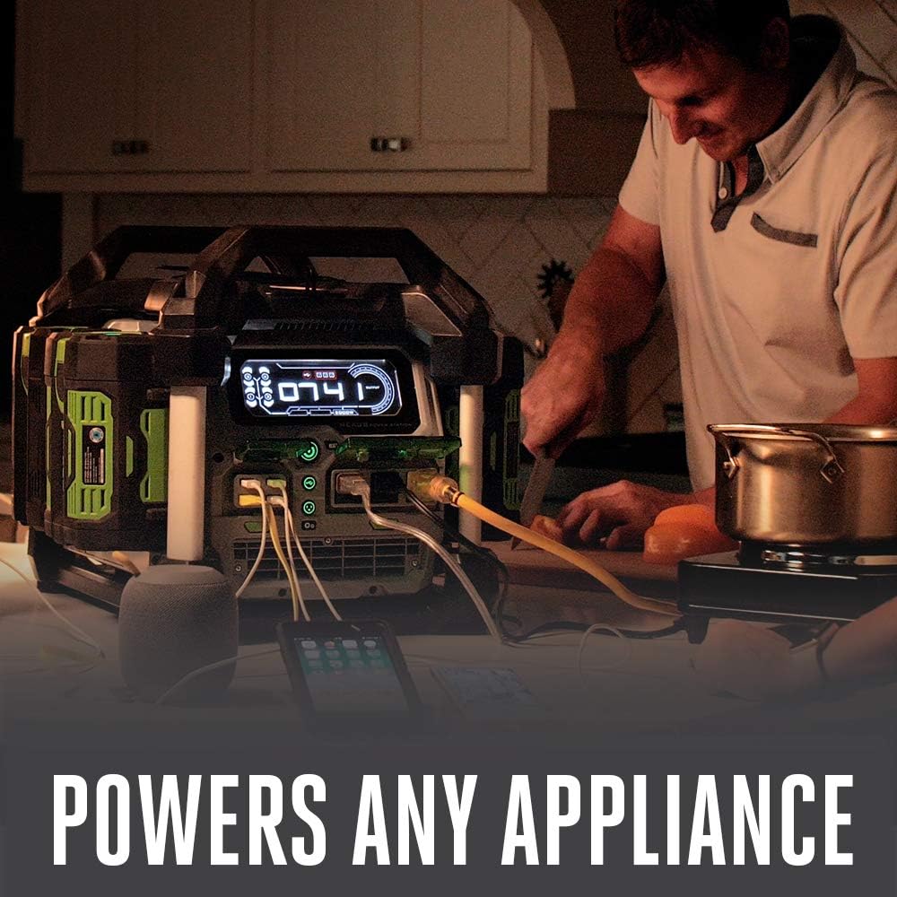 EGO POWER+ Portable Power Station, 3000W, Battery Powered, Inverter Generator for Home and Outdoor, Battery and Charger Not Included - PST3040