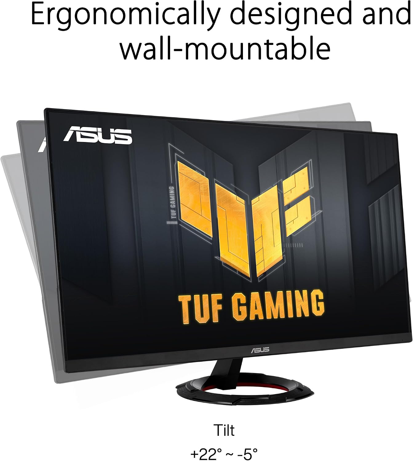ASUS TUF Gaming 27' 1080P Monitor (VG279Q3R) - Full HD, 180Hz, Fast IPS, Extreme Low Motion Blur, 1ms, FreeSync, Variable Overdrive, Shadow Boost, Eye Care, 100% sRGB, 3 yr Warranty