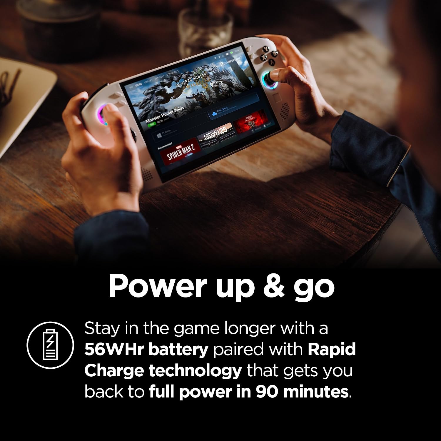 Lenovo Legion Go S - 2025 - Mobile Gaming Console - AMD Radeon graphics - 8' PureSight IPS Display - 120Hz - AMD Ryzen™ Z2 Go - 16GB Memory - 512GB Storage - Glacier White - Free PC Game Pass