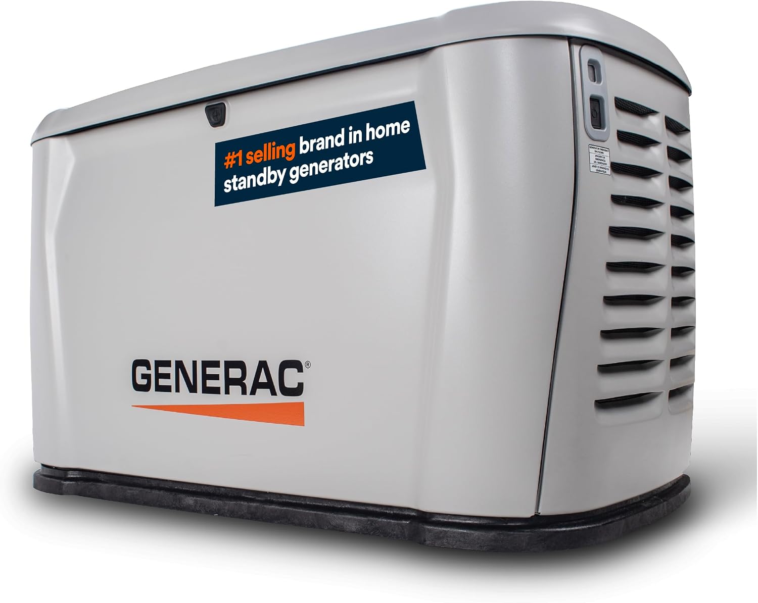 Generac 22kW Home Standby Generator for home use, built-in cellular connectivity, whole house generator for power backup