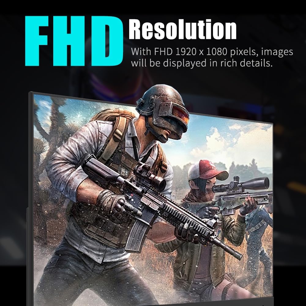 Viewedge Gaming Monitor 24 Inch FHD 144hz, IPS 1ms 1080p Computer Monitor with 110% sRGB, Bluelight Filter, HDMI & VGA Port, Support Wall Mount