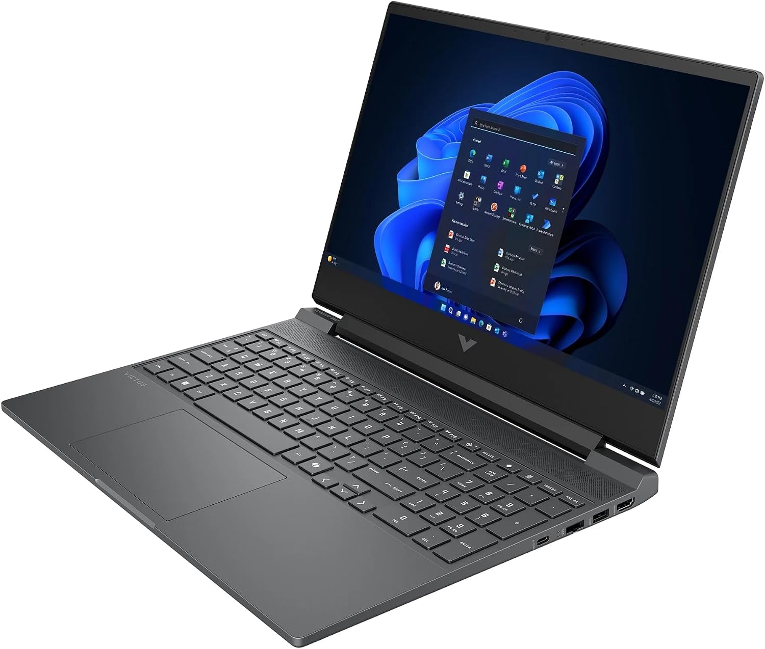 HP Victus Gaming Laptop15.6 FHD 144Hz Display, Intel Core i5-13420H, 16GB RAM, 1TB SSD, Nvidia GeForce RTX 4050, Full-Size Backlit KB, Wi-Fi 6, HDMI, Windows 11 Pro, w/BWE Accessories