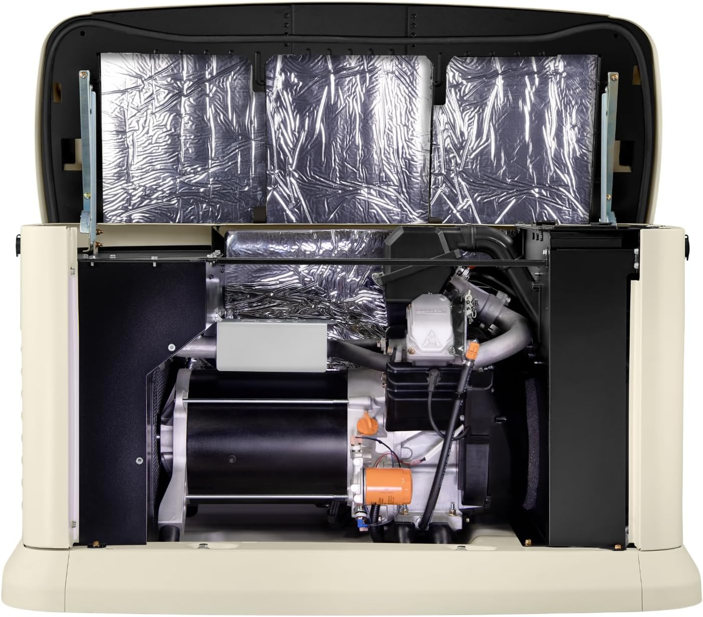 Generac Guardian 10kW Home Standby Generator - Automatic Whole House Backup Power for Storms, Emergencies, and Outages, WiFi Enabled, Runs on Natural Gas or Liquid Propane, Quiet Operation
