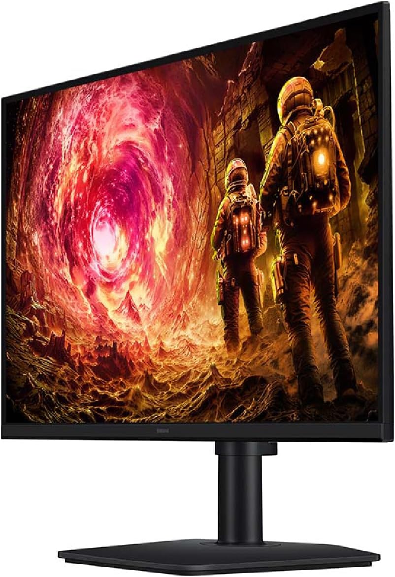 Samsung 27' Odyssey G5 G50F QHD Resolution Gaming Monitor, 180Hz Refresh Rate, Fast IPS Panel, HDR10, NVIDIA G-Sync Compatible, 1ms Response Time (GtG), AMD FreeSync™, Adjustable Stand, LS27FG502ENXZA