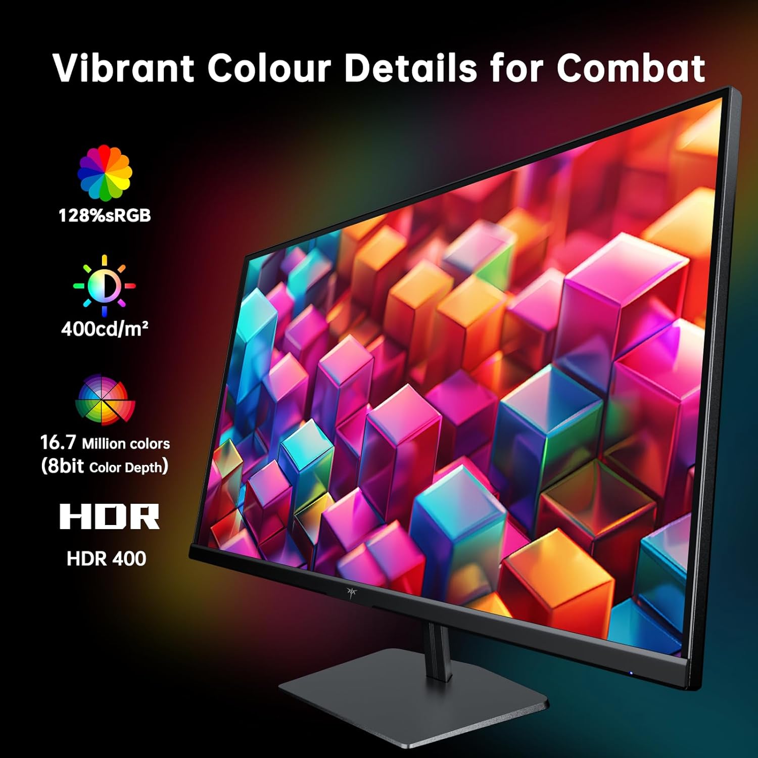 KTC 24.5 inch 400Hz 240Hz Gaming Monitor | Fast IPS 1ms | FHD 1080P Monitor | HDR 400 128% sRGB | HDMI x2, DP x2 |Tilt Adjustability Silver-Gray VESA 360Hz Monitors H25X7