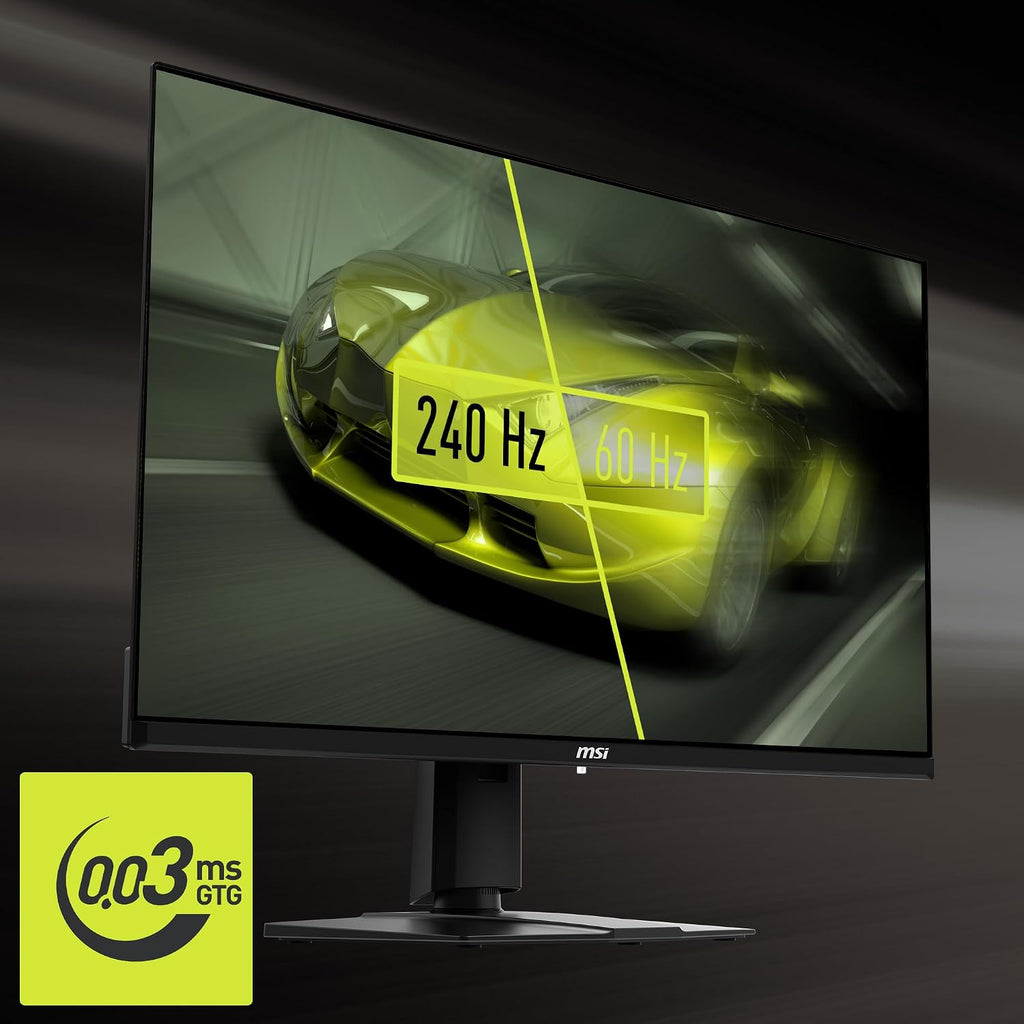 msi MAG 321UPX QD-OLED, 32' 4K UHD Quantum Dot OLED Gaming Monitor, 3840 x 2160, 0.03ms, 240Hz, True Black HDR 400, 15W USB Type C, HDMI, DP Port