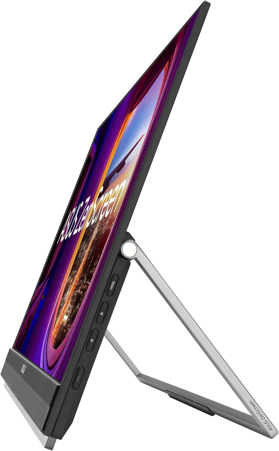 ASUS ZenScreen 22' (21.5 viewable) 1080P Portable Monitor (MB229CF) – Full HD, IPS, 100Hz, USB-C PD 60W, Speakers, Carrying Handle, Kickstand, C-clamp Arm, Partition Hook, Subwoofer, 3 yr Warranty
