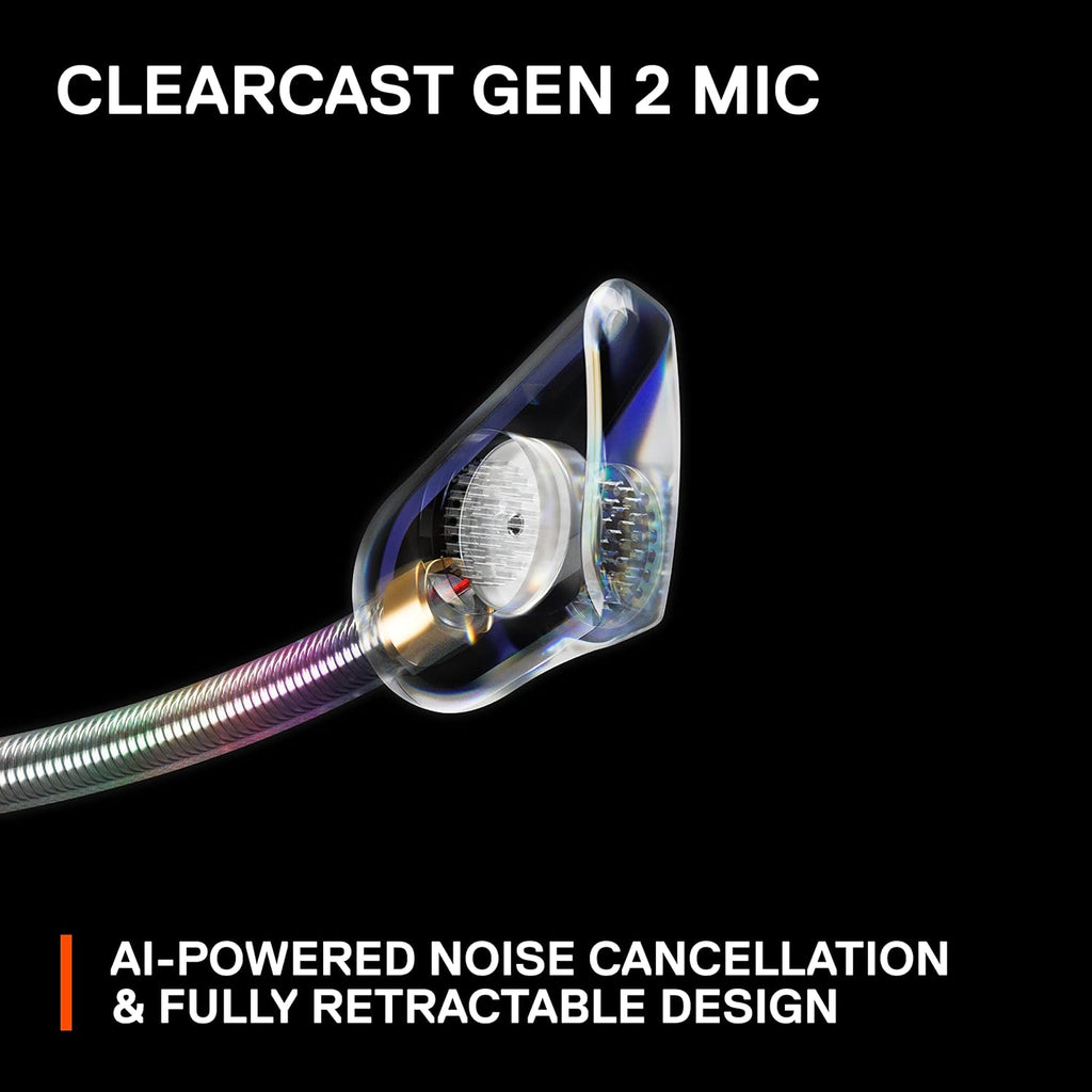 SteelSeries Arctis Nova Pro Wireless Multi-System Gaming Headset - Premium Hi-Fi Drivers - Active Noise Cancellation - Infinity Power System - ClearCast Gen 2 Mic - PS5, PS4, PC, Switch, Mobile
