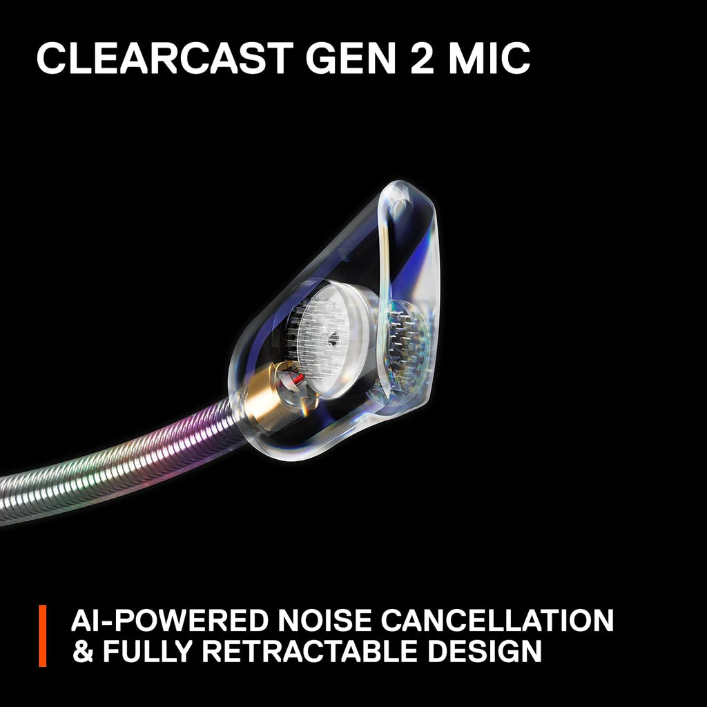SteelSeries Arctis Nova Pro Wireless Multi-System Gaming Headset - Premium Hi-Fi Drivers - Active Noise Cancellation - Infinity Power System - ClearCast Mic (Renewed)