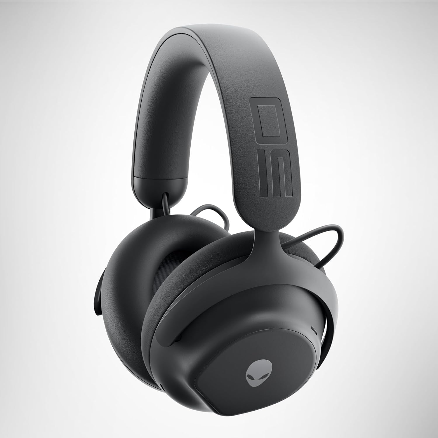 Alienware Pro Wireless Gaming Headset - Wired/Wireless, Bluetooth 5.3, 15 Minute Fast Charging, Audio Output 20 Hz, Battery Talk Time (ANC on) Up to 24 Hrs (Bluetooth), Dark Side of The Moon