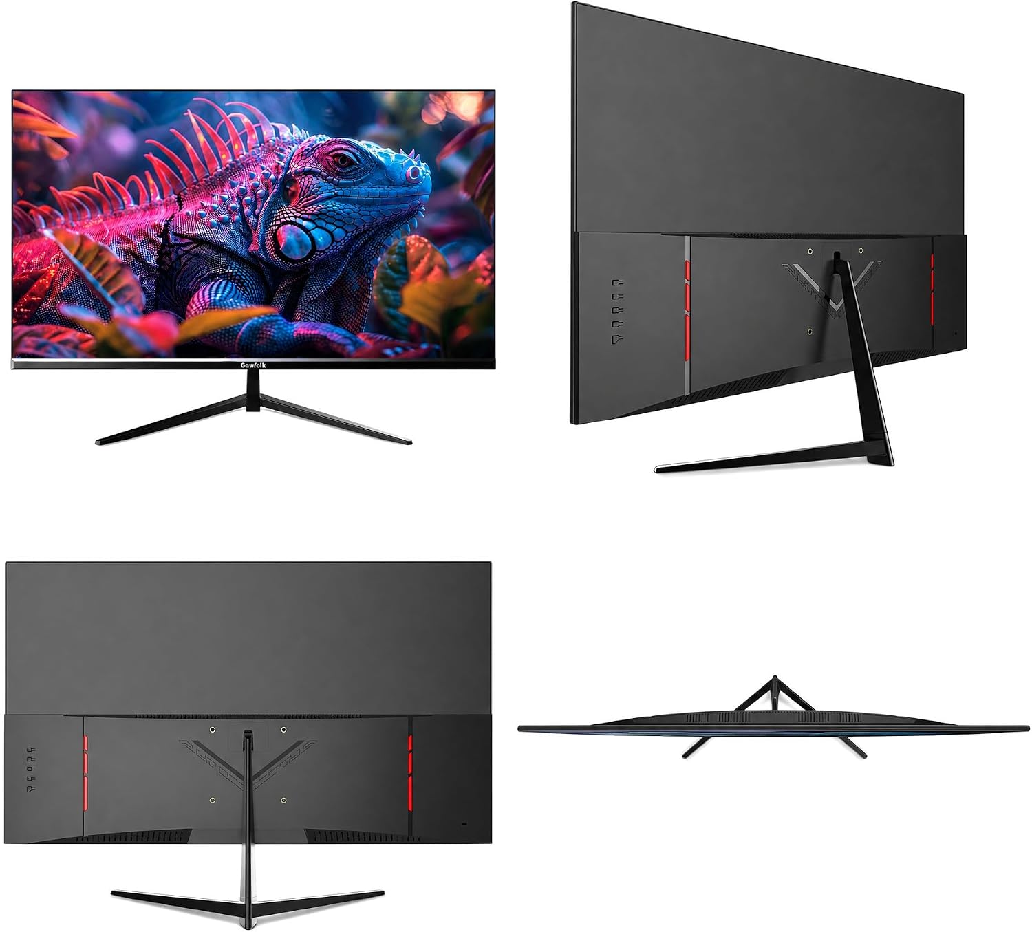 Gawfolk 32 Inch 4K UHD (3840 x 2160) Monitor, PC Monitor 60Hz, Computer Monitor, HDR 10, DP HDMI VESA
